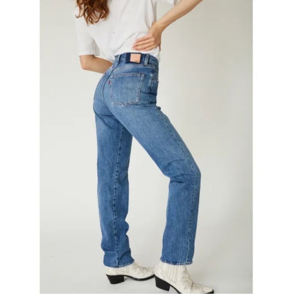 $261 Made In Tomboy “Victoria” Denim Jeans Size 30 Made In Italy